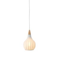 Drops Textile Pendant Ø17 White