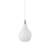 Drops Textile Pendel Ø23 Hvid