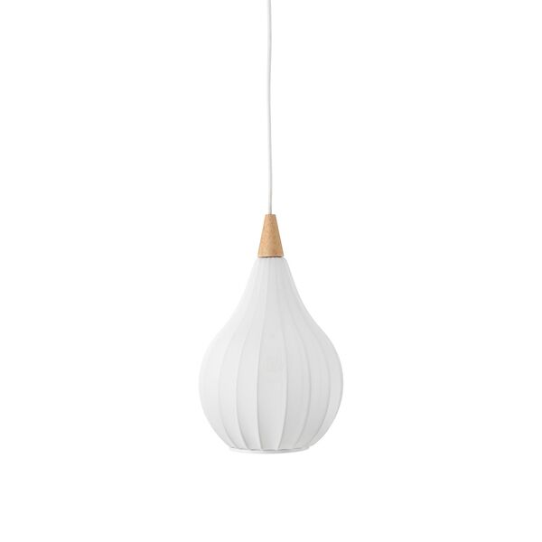 Drops Textile Pendant Ø23 White