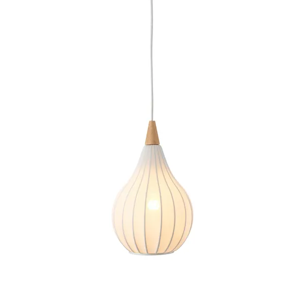 Drops Textile Pendel Ø23 Hvid