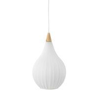 Drops Textile Pendel Ø30 Hvid