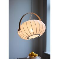 DC Pendelleuchte Ø40 Satin