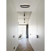 Backlight Plafon String Ø40 Black