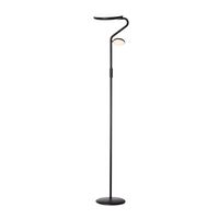 Slim Uplight Gulvlampe Sort