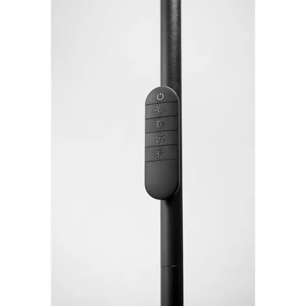 Slim Uplight Gulvlampe Sort