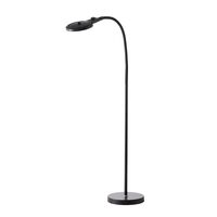 Magni Charge Superflex Stehlampe, Schwarz