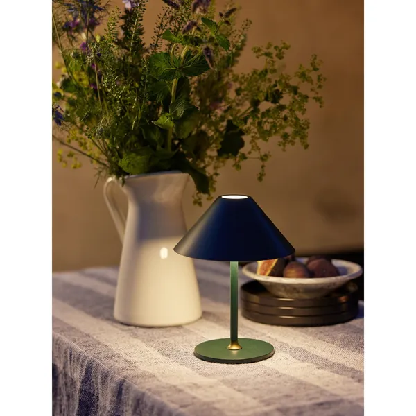 Hygge Tragbare Lampe Dunkelgrün