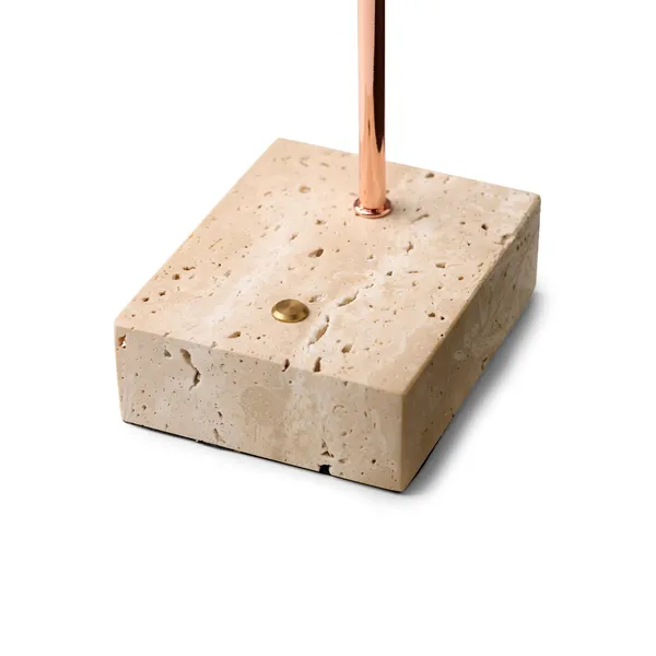 Question Bærbar Lampe Kobber/ Antikk Messing/ Opal