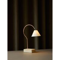 Question Bærbar Lampe Kobber/ Antikk Messing/ Opal