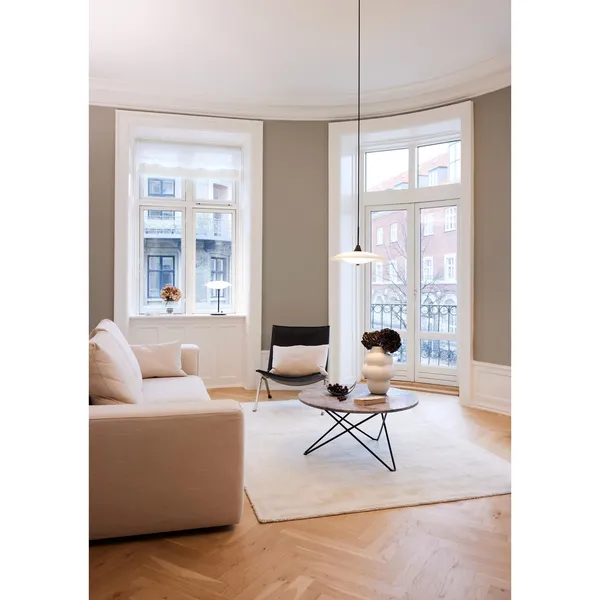 Lampa Wisząca Baroni Ø35 Czarny/ Opal