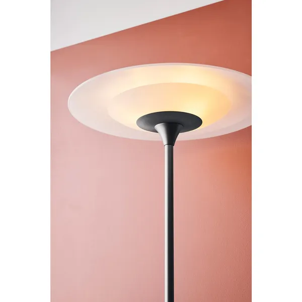 Baroni Stehlampe Ø46 Schwarz/Opal