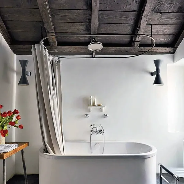 Grau de Marseille Wandlampe Matt