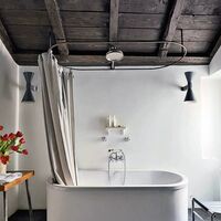 Grau de Marseille Wandlampe Matt