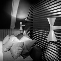 Grau de Marseille Wandlampe Matt