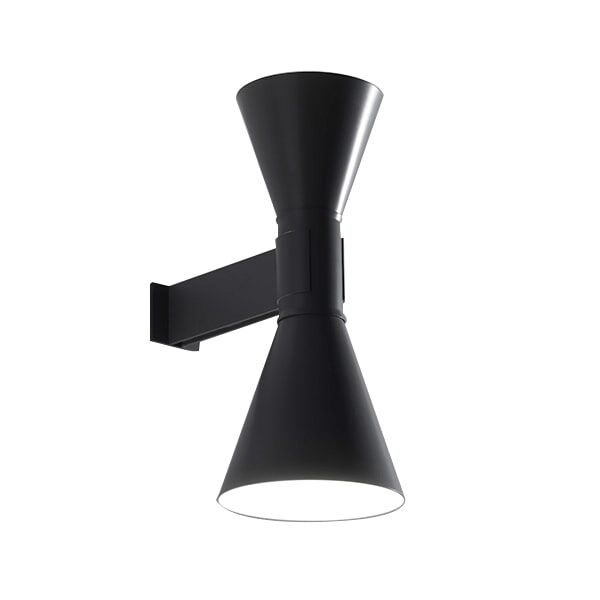 Applique de Marseille V&auml;gglampa Svart