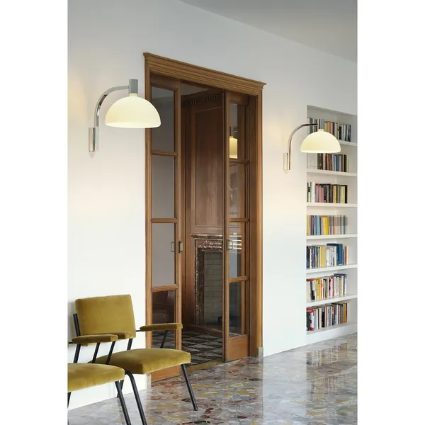 AS3C Wandlampe Chrom
