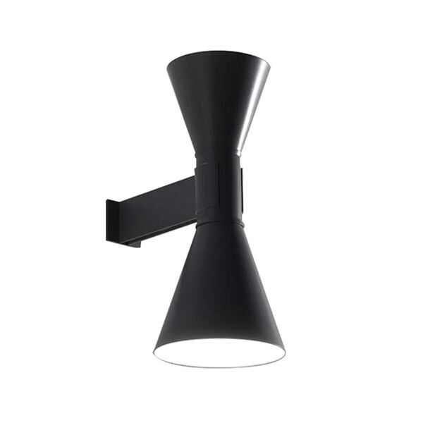 Applique de Marseille Mini Wandlampe Schwarz