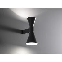 Applique de Marseille Mini Wall Lamp Black