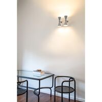 Applique de Marseille Mini Wall Lamp Washed White