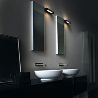 Ara Wall 29 Wall Light Polished Antracit Grey