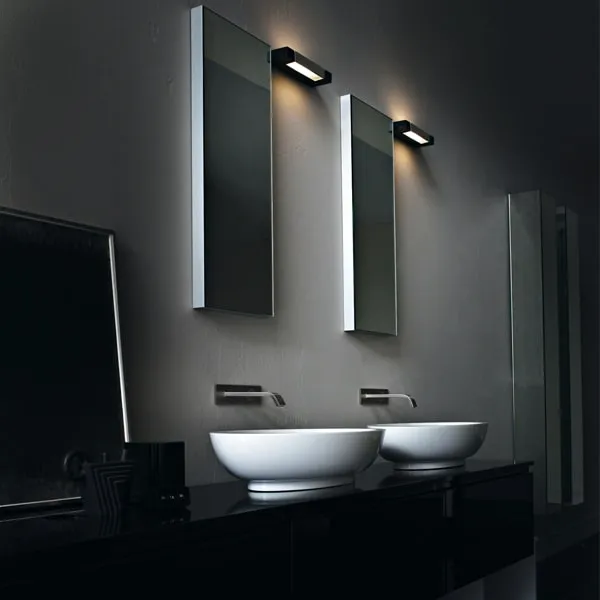 Ara Wall 29 Wall Light Polished Antracit Grey