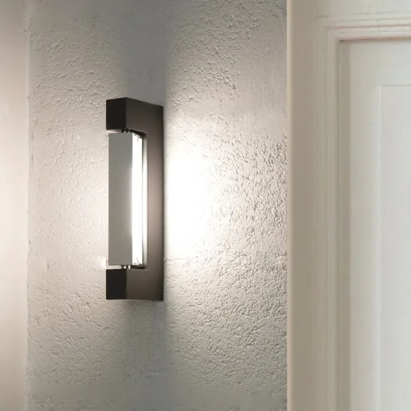 Ara Wall 29 Wall Light Polished Antracit Grey