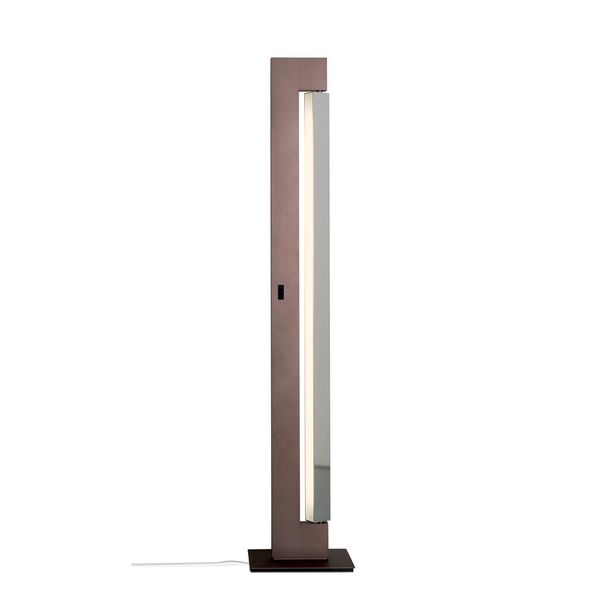 Ara Floor DTW Stehlampe Mokka/Poliertes Aluminium
