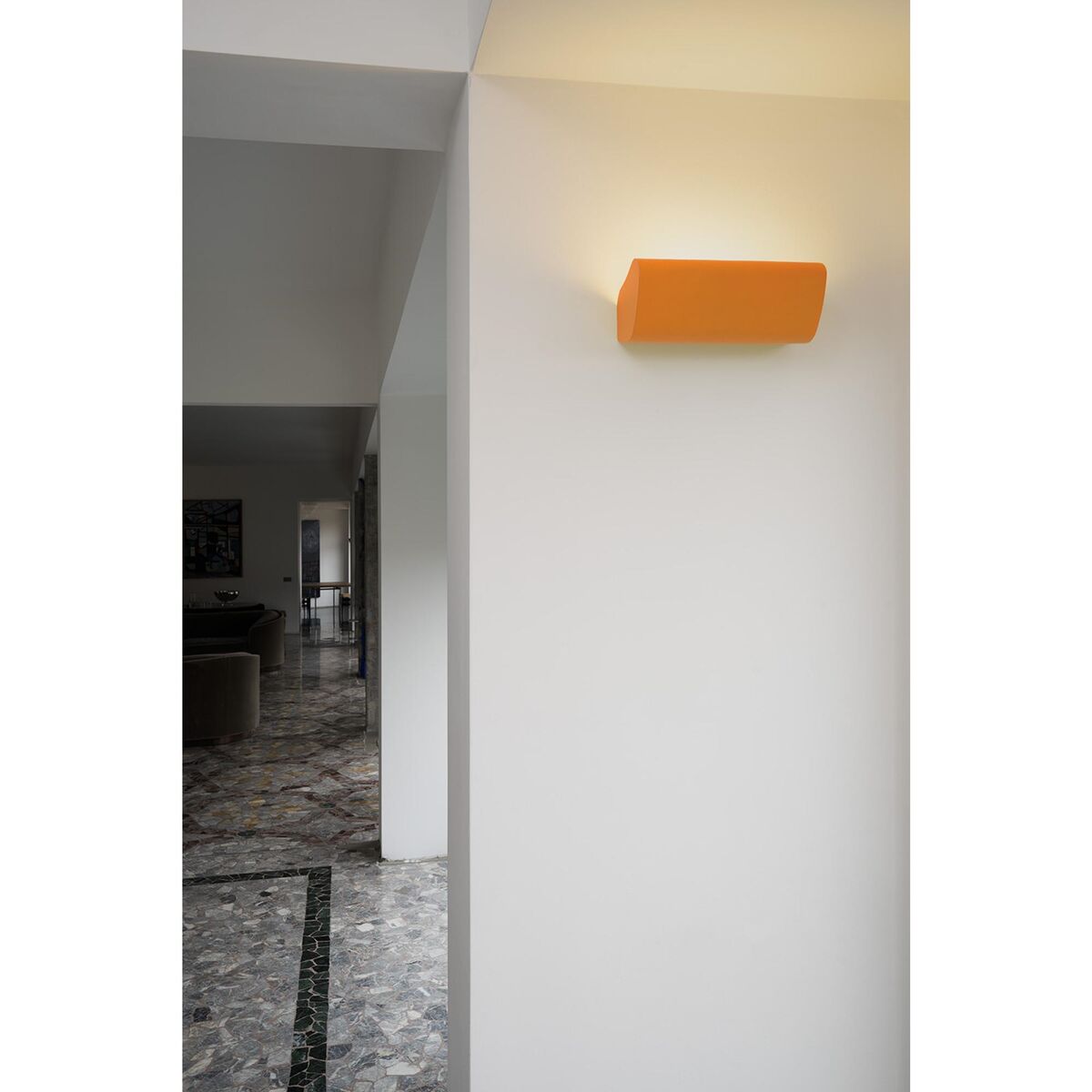 Applique Radieuse Væglampe Orange