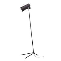 Claritas Gulvlampe Sort