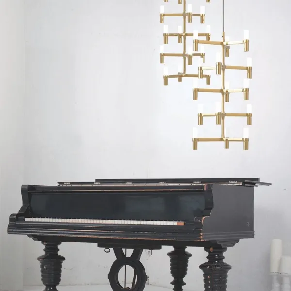 Crown Multi Pendel Gold