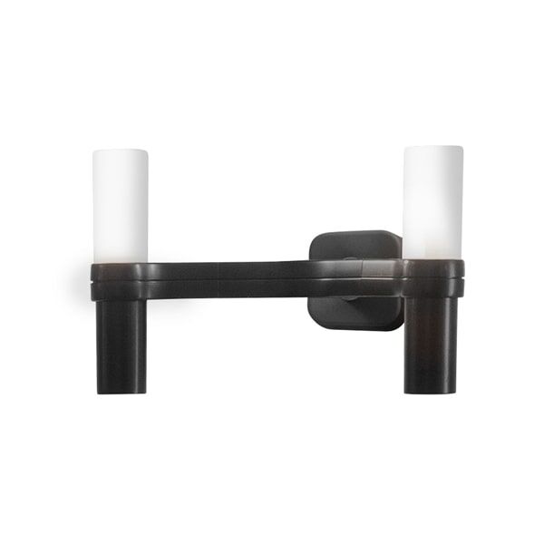 Crown 2 Vegglampe Sort