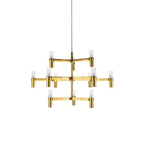 Crown Minor Taklampa Guldpl&auml;terad