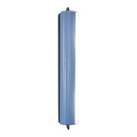 Applique Cylindrique Longue Wall Lamp Light Blue