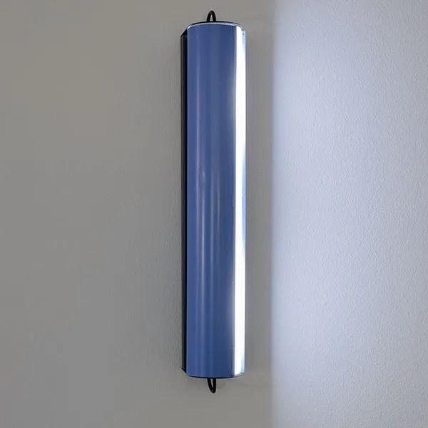 Applique Cylindrique Longue Wall Lamp Light Blue