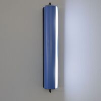 Applique Cylindrique Longue Wall Lamp Light Blue