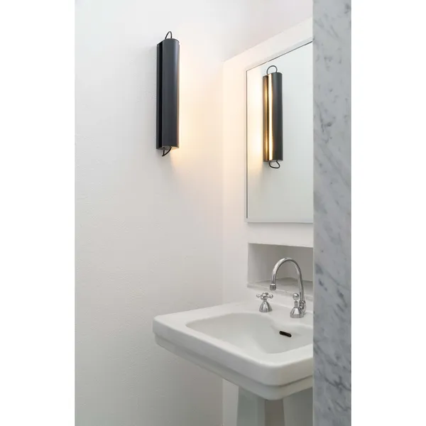 Applique Cylindrique Longue Wall Lamp Anthracite