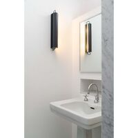 Applique Cylindrique Longue Wall Lamp Anthracite