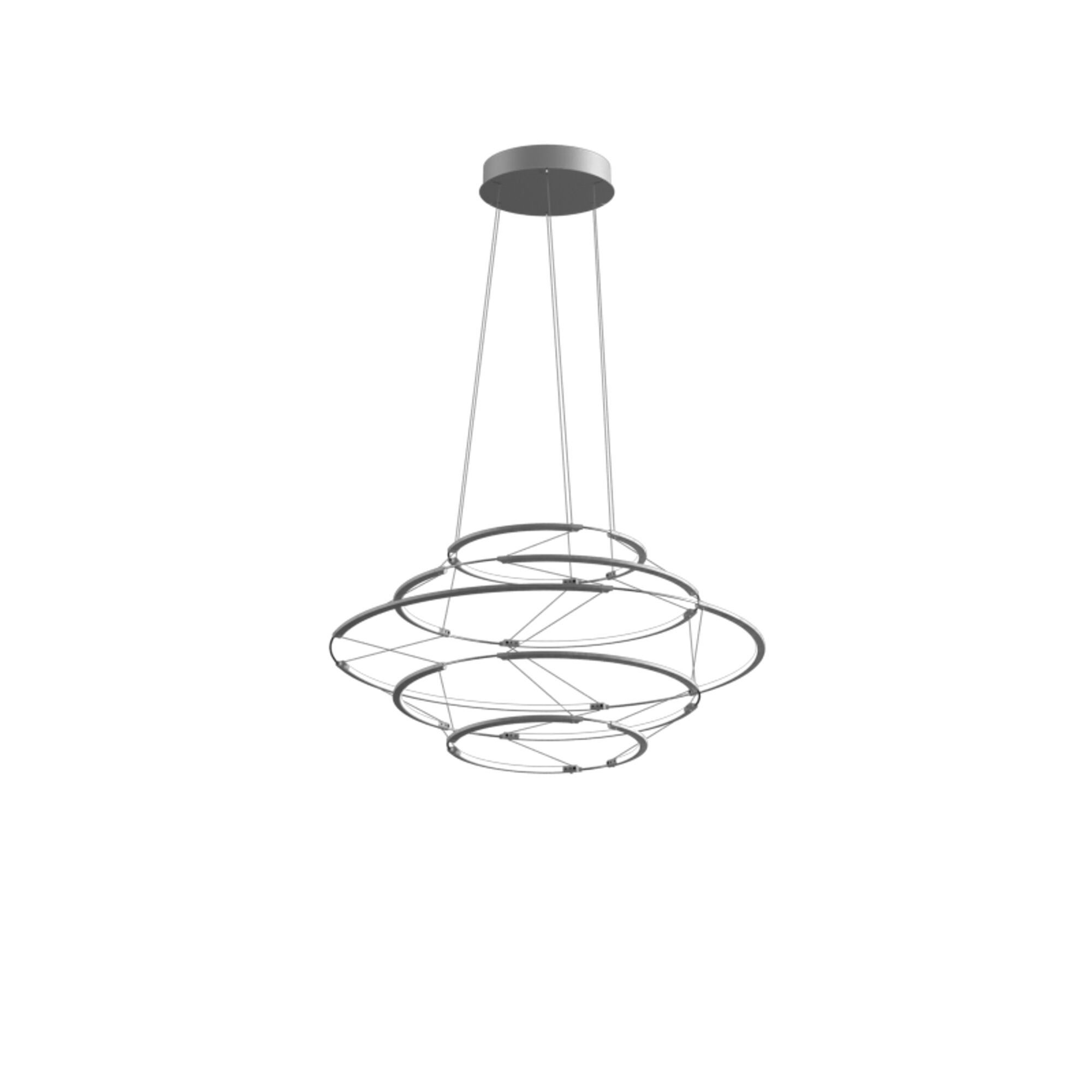 Drop 5 Taklampa Silver