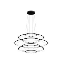 Drop 7 Pendant Black