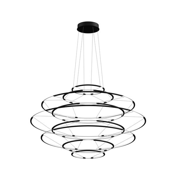 Drop Lampadario Nero