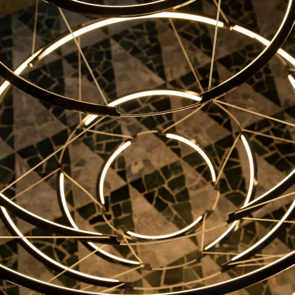 Drop Chandelier Black