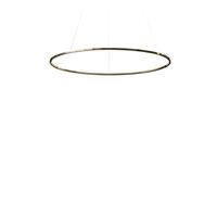 Ellisse Minor Pendel Oval Guld Poleret/Hvid Uplight 2700k