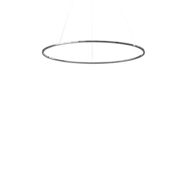 Elisse Minor Taklampa Oval Polerad Aluminium/ Vit Uplight 3000k