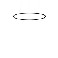 Ellisse Minor Pendel Oval Sort/Hvid Uplight 3000k