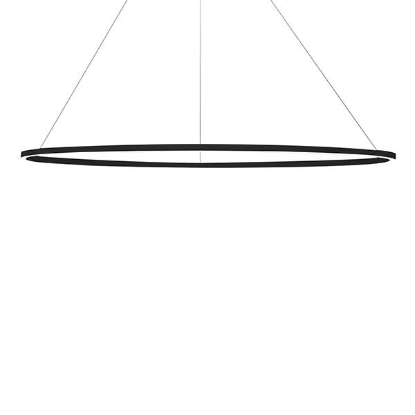 Elisse Major Taklampa Oval Svart/ Vit Downlight 3000k