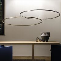 Ellisse Minor Hanglamp Ovaal Goud/ Wit Downlight 2700k