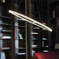 Ellisse Minor Hanglamp Ovaal Goud/ Wit Downlight 2700k