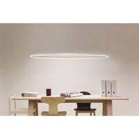 Ellisse Major Pendel Oval Hvid Downlight 2700k