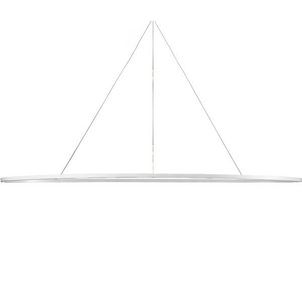 Elisse Mega Taklampa Oval Vit Uplight 3000k