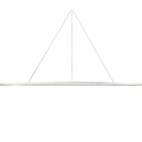 Elisse Mega Taklampa Oval Vit Downlight 3000k